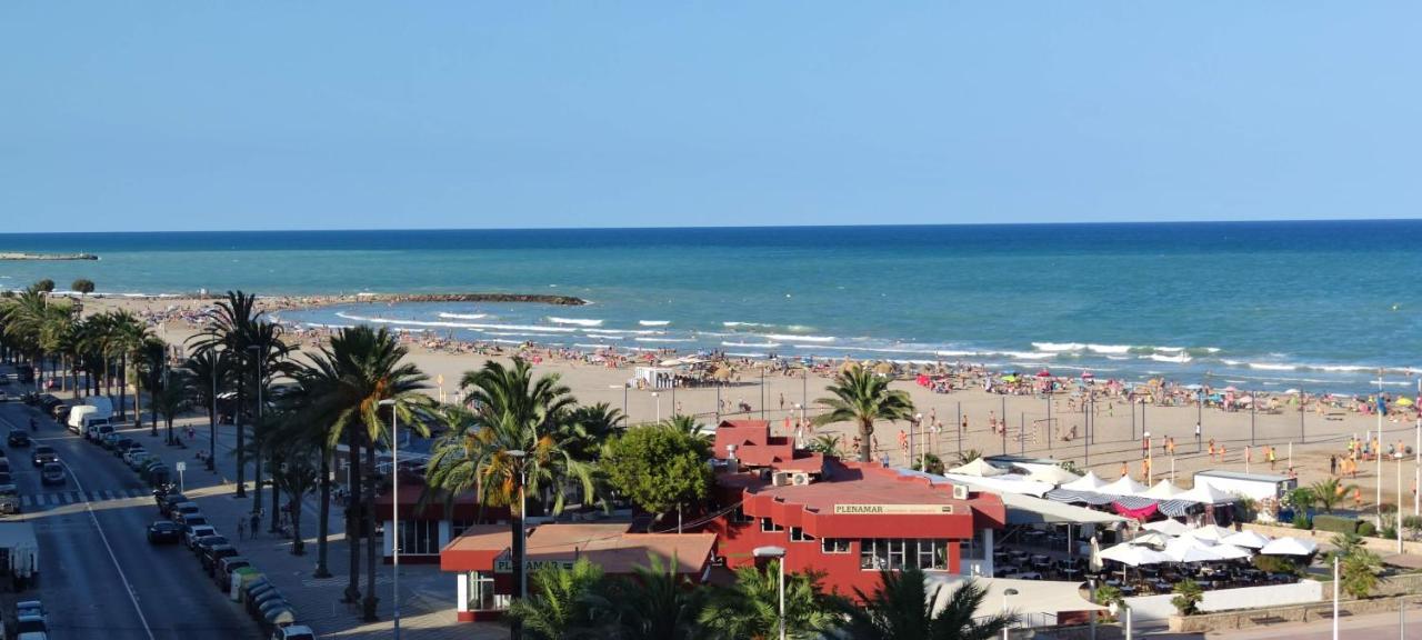 Vistas Espectaculares 1ª Linea Playa, Wifi, Ascensor Lägenhet Sagunto Exteriör bild