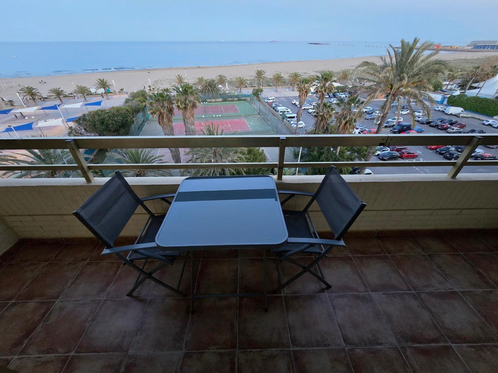 Vistas Espectaculares 1ª Linea Playa, Wifi, Ascensor Lägenhet Sagunto Exteriör bild